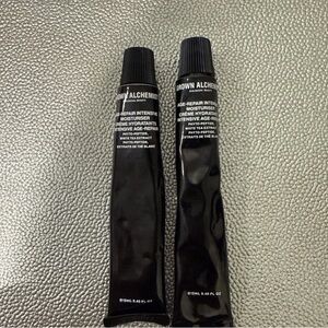 Two travel size grown alchemist biological beauty age repair moisturizer